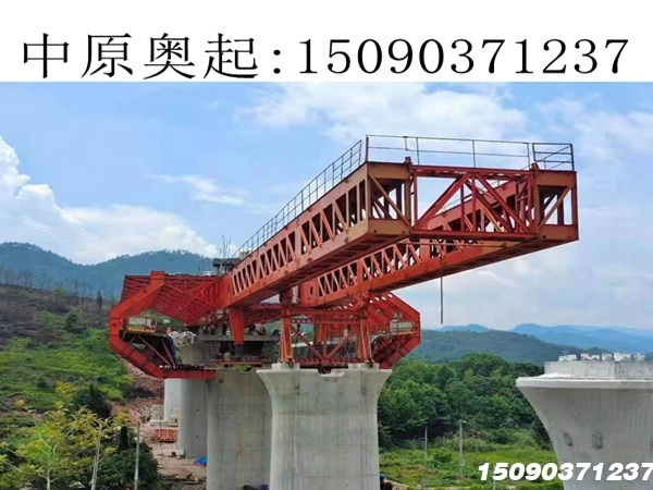 成都1100吨上行式移动模架